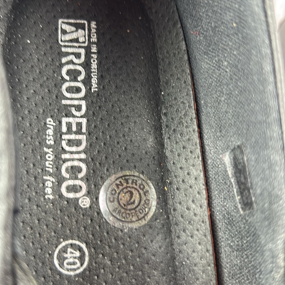 A’RCIPEDICO ITATIAIA Made in PORTUGAL Black Lightweight Slip On Mary Jane Flats - Picture 17 of 17